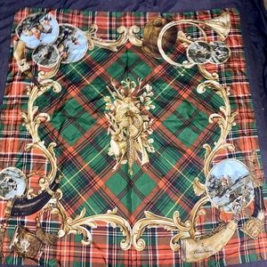 Brooks Brothers 100% silk scarf